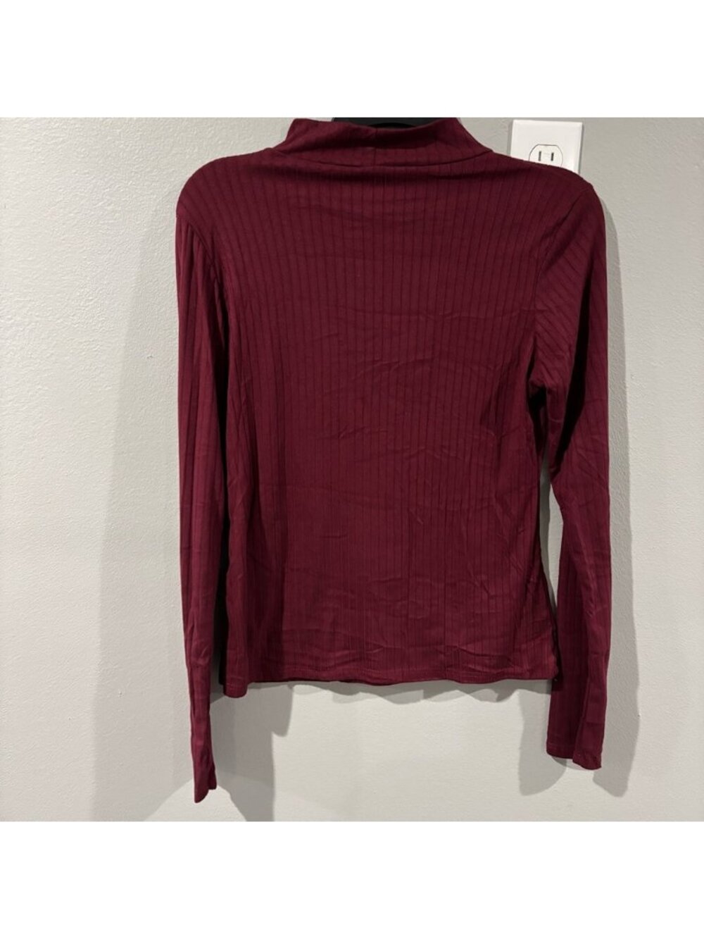 Wine Long Sleeve Top - Picture 5 of 6